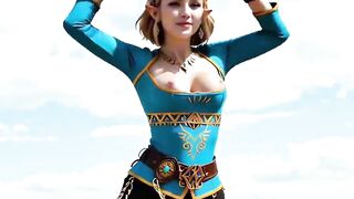 Zelda Gets Hard Outdoor Sex with Royal Knight