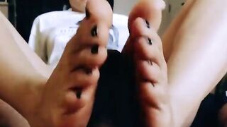 POV: Amber Kai's First Footjob Test