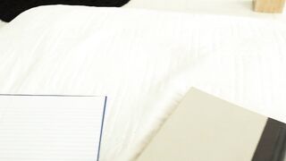 Step Sis Rose Caarter Trades Chores for a Sloppy Blowjob