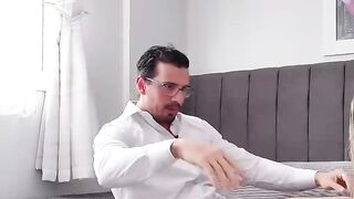 Brazilian Amateur Cowgirl Pummels Her Nerdy Accounting Buddy