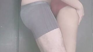 POV: Brazilian Amateur Drinks Milk From A Shot Glass