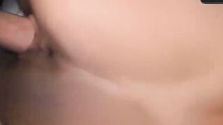 Cheating Wife Deep-Throats Friend's Fat Cock in Bedroom