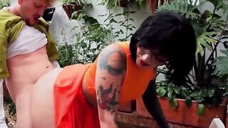 Velma Cosplay La Rola in a Hardcore Ghostly Encounter