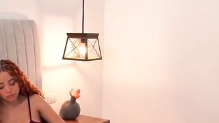 Petite Latina Celeste Alba Sucks BBC Stepdad's Cock in Bedroom