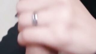 Teen Goth Stepsister Gets Deep Creampie from Big Dick Amateur