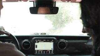 Trans hitchhiker gets free ride exchange for anal