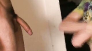 Saint Dillon Deepthroats Robbie Keif's Monster Cock in Amateur Face Fuck