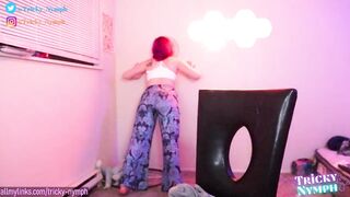 Sexsual Yoga with Tricky Nymph