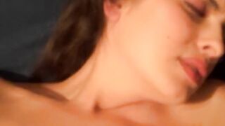 Amateur Lovers Deep Sex on Couch while they were relaxing