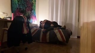 Secret Camera with Tinder Date with a bimbos Long Tits