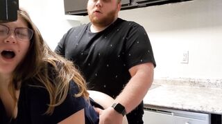 BBW Gets Plowed Doggy inside Empty Apartment