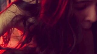 big tit Goddess bangs at night