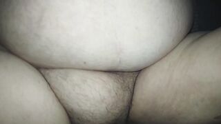 Old White BBW Wifey has Epic Noisy Orgasm while getting
