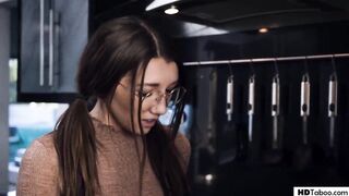 Geeks chick Having Dyke Sex With Roomie's Mistress - Maya