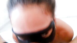Sub hoe for StepDaddy , deep throat insane and cum drink