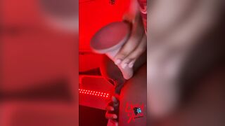 Black cougar does Anal.