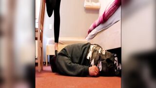 Trample Walk and Feet Bondage