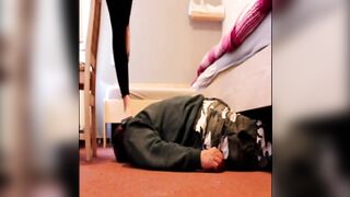 Trample Walk and Feet Bondage