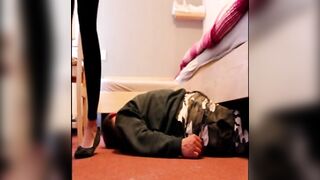 Trample Walk and Feet Bondage