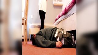 Trample Walk and Feet Bondage