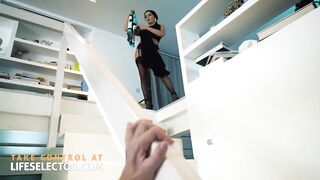 3Some fun with voyeur wifey and Hot guest