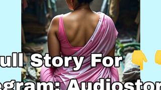 Son and Father Fuck Married Maa in Pink Saree Together