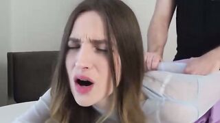 College hotty Anny Walker blows dick, rubs crevices - fledgling porn at its best!