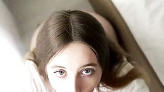 Anny Walker Deepthroats Cock in College Stepsister Anal POV