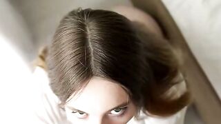 Anny Walker Deepthroats Cock in College Stepsister Anal POV