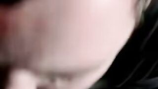 Chubby Amateur Teen Deepthroats Older Man's Big Dick at Home