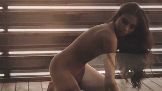 Sweet MILF model Fatima Kojima sensual striptease action for the Playboy
