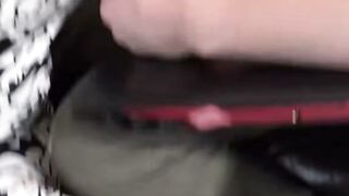 Big Tit Cougar Chris Cobalt Seduces Young Man on Couch with Laptop