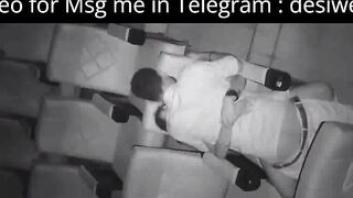 Indian Couple Fucking in Movie Theater Seats Caught on CCTV