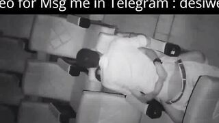 Indian Couple Fucking in Movie Theater Seats Caught on CCTV