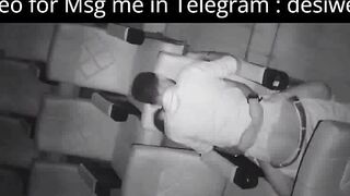 Indian Couple Fucking in Movie Theater Seats Caught on CCTV