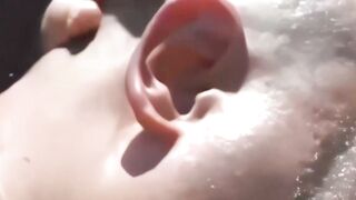 Anthony Mengetti licks Joe Falconis hairy ass before fucking it on a rooftop