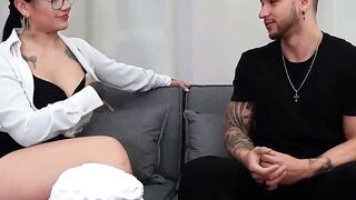 HOT TEACHER WANTS STUDENT'S COCK FOR PASS - LA ROLA - hottest XXX!