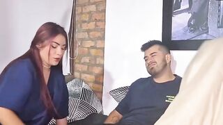 Ale Palmas takes a creampie from her patient's ginormous boobies - the best XXX!!