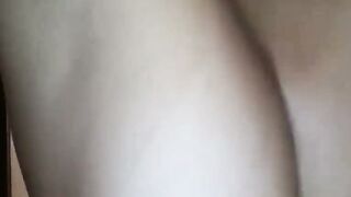 POV Latina Brunette with Natural Big Tits Rides a Big Cock