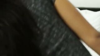 Latina Stepsister Gina Valentina Deepthroats Big Dick in Bedroom POV