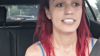 Car hump with Brazilian driver and passenger - HD porn at its best!