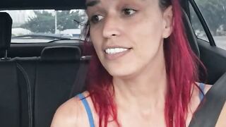Car hump with Brazilian driver and passenger - HD porn at its best!