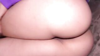 Rough Amateur Latina Brunette Swallows Stranger's Creampie