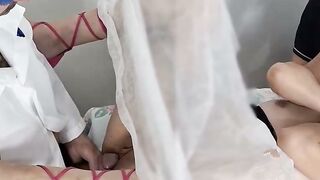 Wife sharing her fledgling cuckold with a horny gynecologist in Brazil - greatest