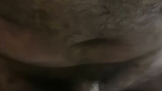 Don James drags DJ Stone up from the beach for a smoke and a massive cumshot
