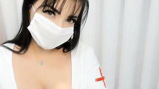 Roleplay Naughty and luxurious nurse romp therapy, making you jizz in her gullet