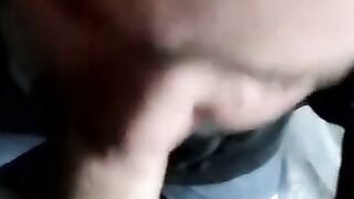 Fat Amateur Gets Sucked by Skillful Mature Guy