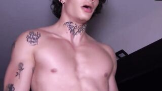 Masked Tattooed Man Busts in Mansion with Chesty MILF Kataleya Gil