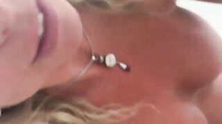 Stepson Creampie: Stepmom Hides the Condom