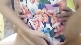 Verified Amateur Brazilian Brunette with Big Ass Enjoys Hardcore Backyard Sex